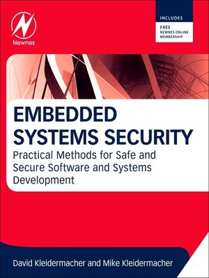 cover image of Embedded Systems Security